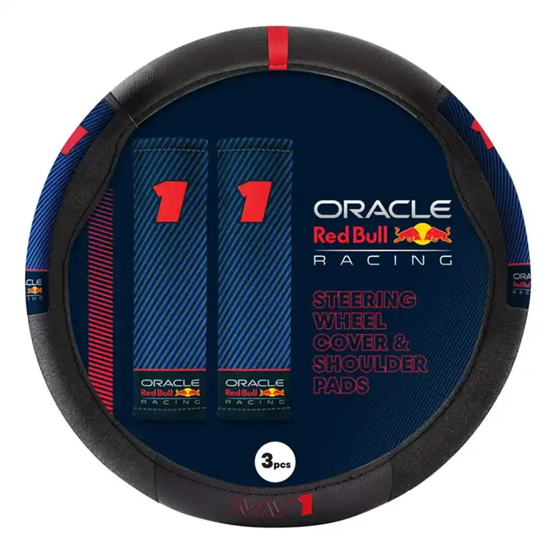 Snelle Levering Red Bull Racing Stuurwielhoes en Schouderkussens MV1